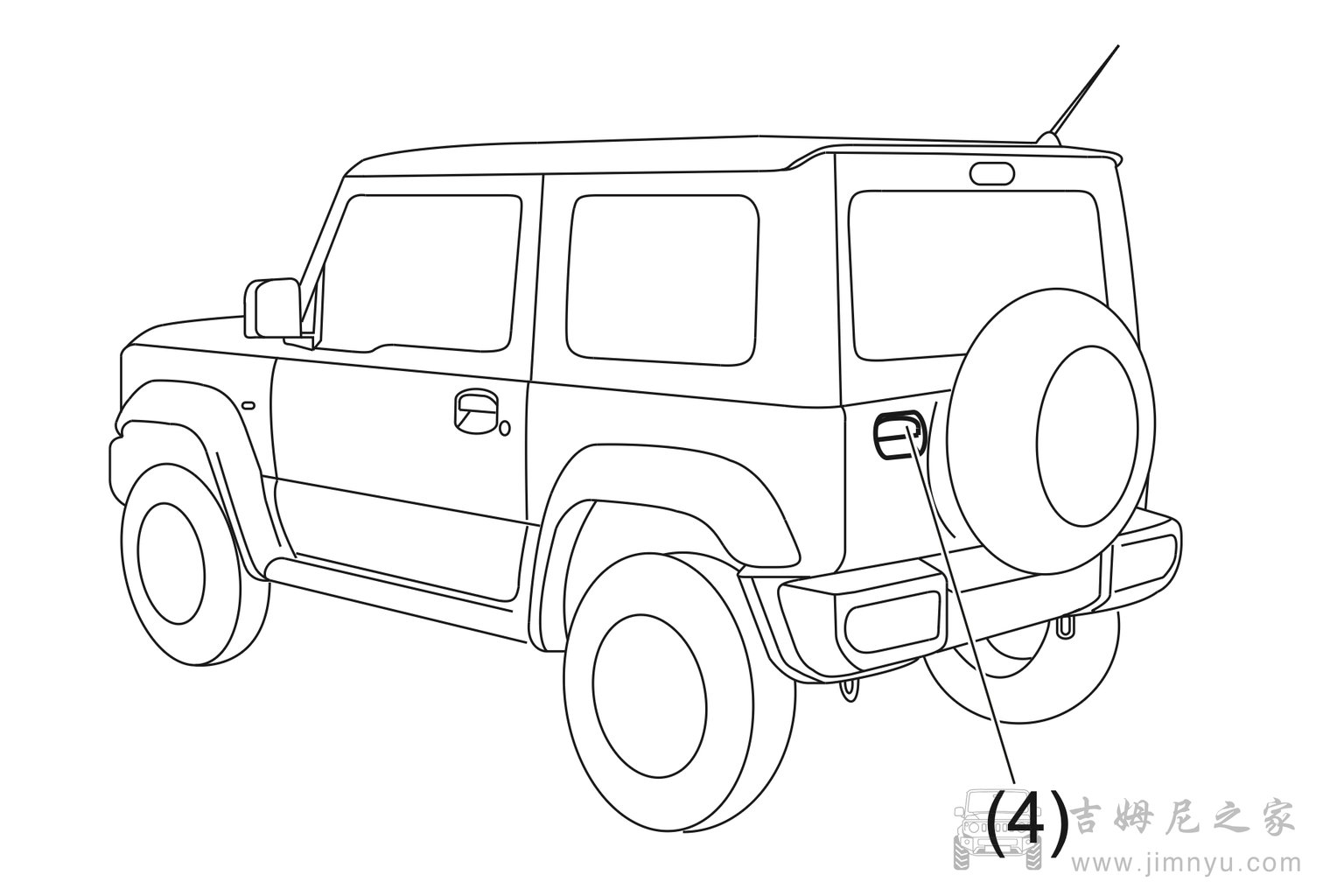吉姆尼中文说明书-开车前须知0013