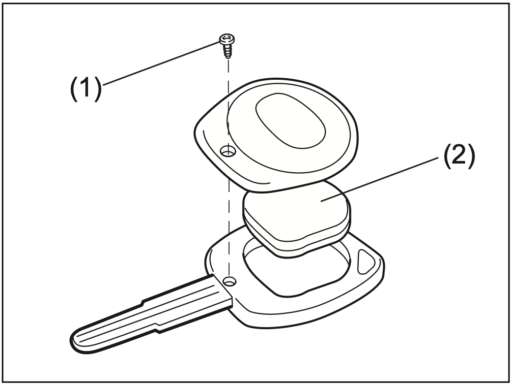 吉姆尼钥匙换电池1