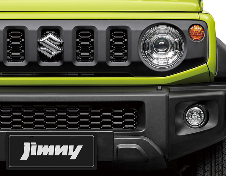 Jimny 直柵式水箱+外方框飾LED頭燈組